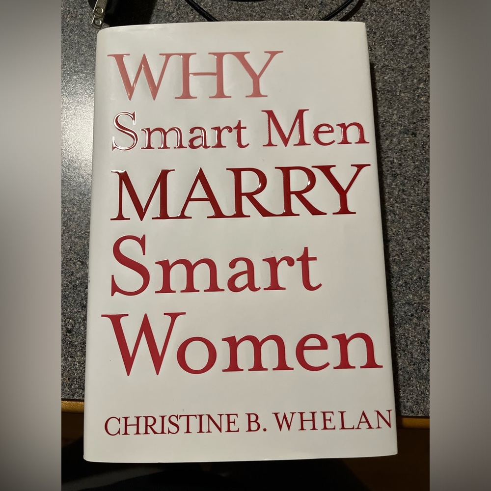 🌻 Why Smart Men Marry Smart Women hardcover book
